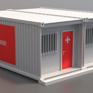 Медицинская бытовка 2,4×2,4×6 м